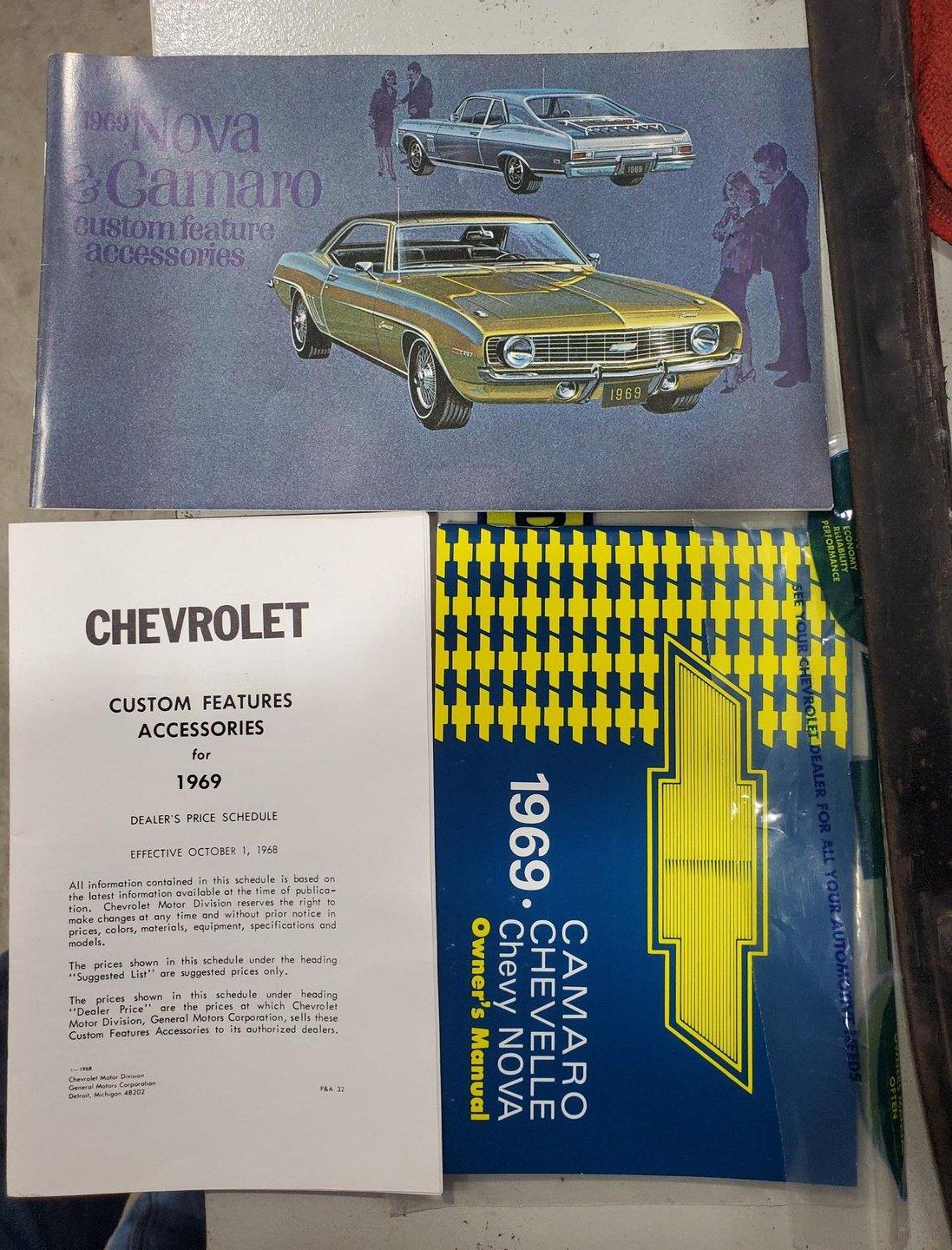 1969 Chevrolet Camaro 9
