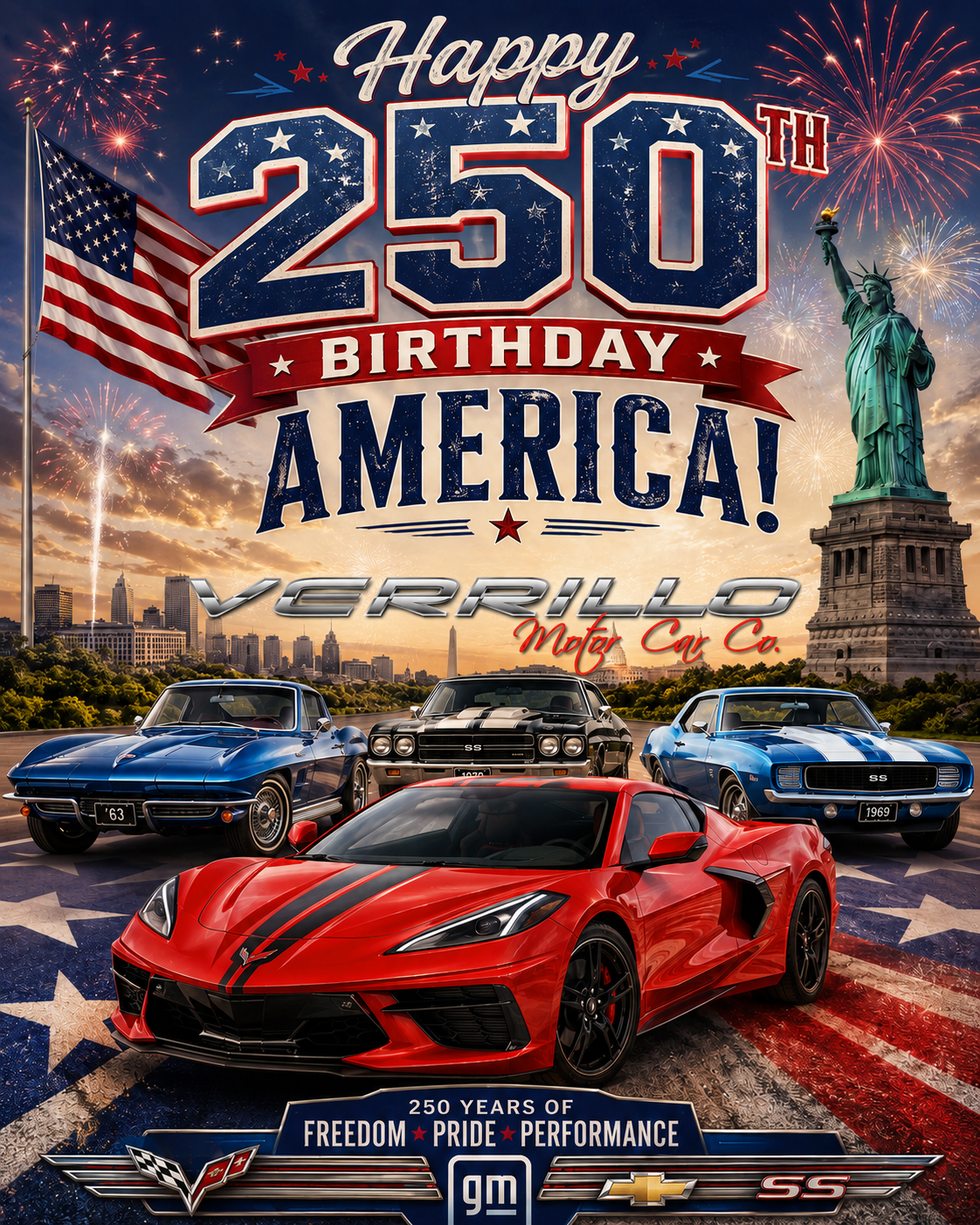 Happy 250th Birthday America!