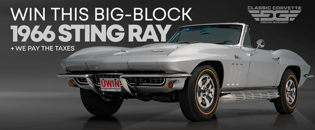 Classic Corvette Giveaway Mobile