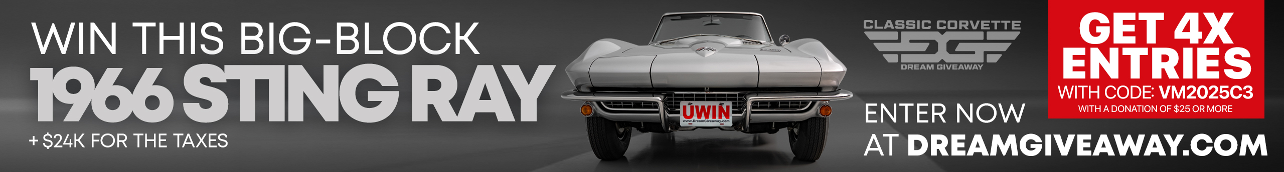 Classic Corvette Giveaway