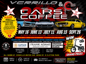 Cars and Coffee Poster 2026