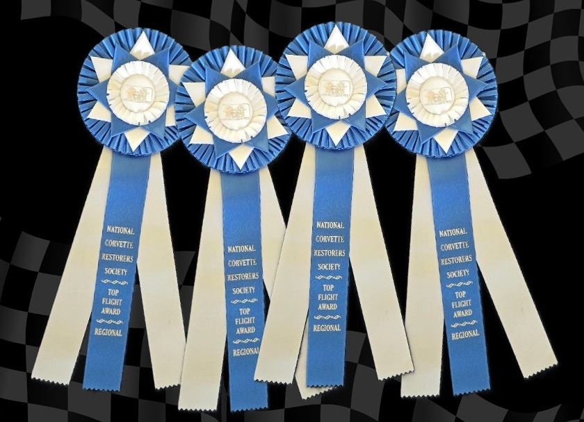 VERRILLO MOTOR CAR CORVETTES EARN TOP FLIGHT AWARDS AT NCRS SPRINGFIELD!